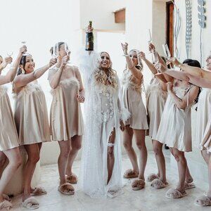 VOIR Bridal Wedding Robe (Tiffany)